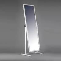 Т-150-48(бел) Зеркало напольное широкое для примерки в полный рост 1600х530мм, цвет белый