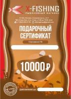 Электронный подарочный сертификат (10000 руб.)