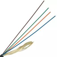 Lanmaster во кабель универсальный FTTH Drop, плоский, FRP, нг(А)-HF, 4 волокна, OS2 Ultra LAN-OFC-FUMF4-SU-HF