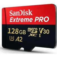 Карта памяти microSDXC 128 Gb Sandisk Extreme Pro Rescue Pro Deluxe 170MB/s A2 C10 V30 UHS-I U3 [SDSQXCY-128G-GN6MA]