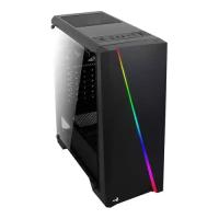 Корпус ATX Aerocool Cylon, Midi-Tower, без БП, черный [cylon bk]