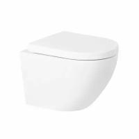 Унитаз подвесной безободковый Sfera-R (сиденье приобретается отдельно) BelBagno BB046CHR