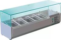 Холодильная витрина для ингредиентов Koreco VRX1200380(395II)