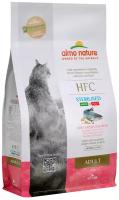 ALMO NATURE HFC ADULT STERILIZED SALMON для взрослых кастрированных котов и стерилизованных кошек со свежим лососем (0,3 кг х 6 шт)