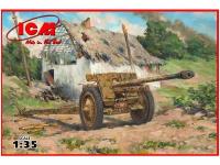 Военная техника ICM 35701 ICM 7,62 cm Pak 36(r), немецкая противотанковая пушка 2МВ (1:35)