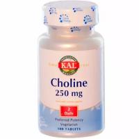 KAL Choline (Холин) 250 мг 100