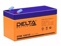 Батарея Delta DTM 12012 12В, 1.2Ач, 97х43х58мм