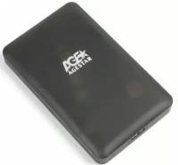 Внешний корпус для Hdd/ssd AgeStar 3UBCP3 Sata пластик черный 2.5