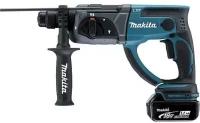 Перфоратор аккумуляторный Makita DHR202RF, 18 Вт