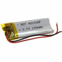 Аккумулятор 3.7V 0.14Ah Li-Po 401430