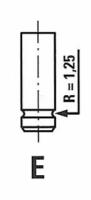 Клапан двигателя Renault 1.6D F8M 85. 1.9D F8Q 89 31.6x8x111.3 EX, R4165R FRECCIA R4165/R