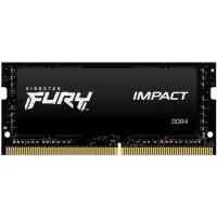 Оперативная память KINGSTON SO-DIMM DDR4 8Gb 3200MHz pc-25600 FURY Impact Black (KF432S20IB/8)