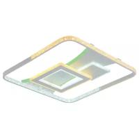 Светодиодная диммируемая люстра с ПДУ Profit Light 8296 WHT 136W+10W RGB