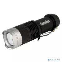 Camelion LED5135 (фонарь, черный, LED XPE, ZOOM, 3 реж 1XLR6 в компл., алюм.,откр. блистер)