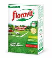 Удобрение Флоровит (Florovit) для газона гранулированное, 1 кг (коробка)