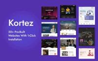 Шаблон Wordpress Kortez - The Ultimate, Fast and Flexible Elementor Theme Theme WordPress