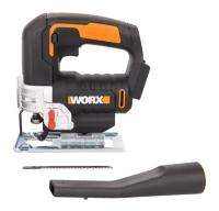 Лобзик аккумуляторный WORX W543.9, 20В, без АКБ и ЗУ, коробка