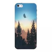 Чехол для Apple iPhone 5/5S Deppa Nature озеро