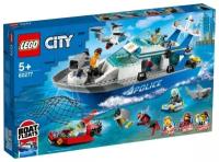 Конструктор LEGO City Police 60277 Катер полицейского патруля