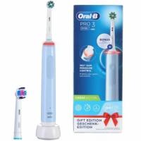 Электрическая зубная щетка Oral B Pro 3 3700 Cross Action с дополнительной насадкой 3D White