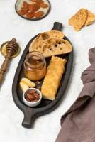 Деревянная тарелочка для хлеба, сыра и закусок 