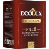 ECOLUX PROFESSIONAL клей для обоев Стеклообои 500г. 4607133681234