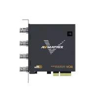 Плата видеозахвата AVMATRIX VC41 4CH 3G-SDI PCIE