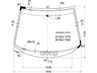 Стекло Лобовое Ford Galaxy 95-06/Volkswagen Sharan 95-09 XYG арт. SHARAN LFW/X