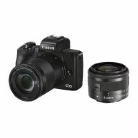 Canon Цифровая фотокамера Canon EOS M50 Mark II Kit EF-M 15-45mm f/3.5-6.3 IS STM+55-200