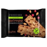 Печенье Foodcode Кантуччини с дикой клюквой и миндалем, 160г