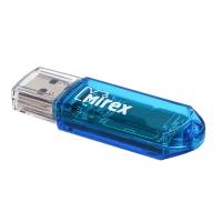 Флешки Mirex Флешка Mirex ELF BLUE, 4 Гб, USB2.0, чт до 25 Мб/с, зап до 15 Мб/с, голубая