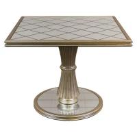 Приставной Fratelli Barri Приставной столик, отделка сусальное серебро, покрытое лаком шампань, зеркало (FB.ST.FL.100)