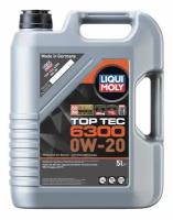 Синтетическое моторное масло LIQUI MOLY Top Tec 6300 0W-20, 5 л