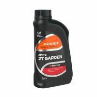 Масло моторное минеральное Patriot G-Motion 2Т Garden, 1 л