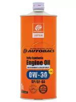 AUTOBACS Масло Моторное Autobacs 0w-30 Sp/Gf-6 Синт. 1l