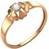 Сорокин кольцо красное золото вес 1,26 вставка фианит арт. 2343532