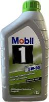 Синтетическое моторное масло MOBIL 1 ESP 5W-30, 1 л, 1 шт