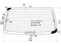 Стекло Заднее С Обогревом Volkswagen Pointer 3/5d Hbk 03-06 XYG арт. GOL-4D RW/H/X