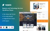 Шаблон Wordpress Techite - Robotics and Technology Services Theme WordPress