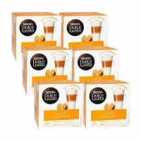 Кофе в Капсулах Nescafe Dolce Gusto Latte Macchiato 96 капсул / Нескафе Дольче Густо Латте Макиато 6 х 16