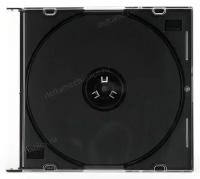 Коробка на 1 CD slim, black tray