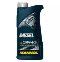 MANNOL Масло Моторное 15W40 Mannol 1Л Минеральное Diesel E3/B3/A3