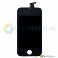 Дисплей для Apple iPhone 4S в сборе с тачскрином (черный)