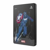 Seagate Внешний жесткий диск Seagate STGD2000203 2TB Game Drive for PS4 Captain America 2.5