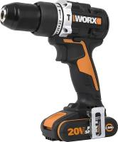 Дрель-шуруповерт аккумуляторная WORX WX352 2Ач х2, ЗУ 2A