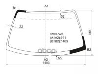 Стекло Лобовое Toyota Starlet 3/5d 96-99 XYG арт. KP90 LFW/X