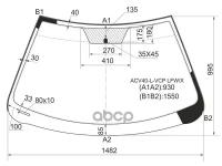 Стекло Лобовое Toyota Camry 06-11 XYG арт. ACV40-L-VCP LFW/X