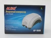 Компрессор аквариумный одноканальный ALEAS AP-1688 mini, 1,6 л/м, 1,5 вт