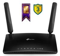 Точка доступа TP-LINK TL-MR6400 802.11bgn 300Mbps 2.4 ГГц 3xLAN RJ-45 Разъем для SIM-карты черный