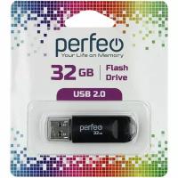 Флешка 32GB USB2 Perfeo C03 Black